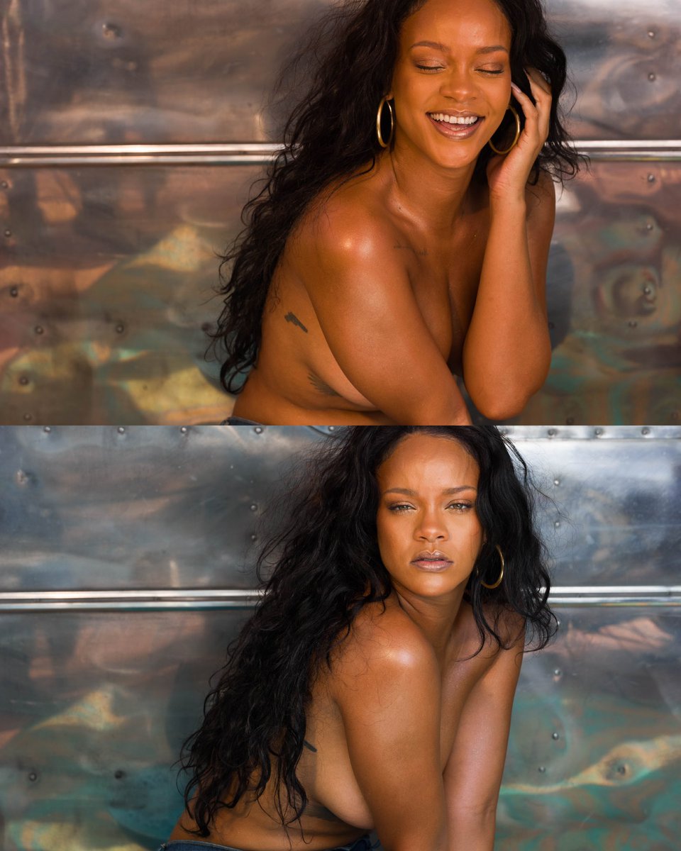 Rihanna for Fenty Beauty, 2017.