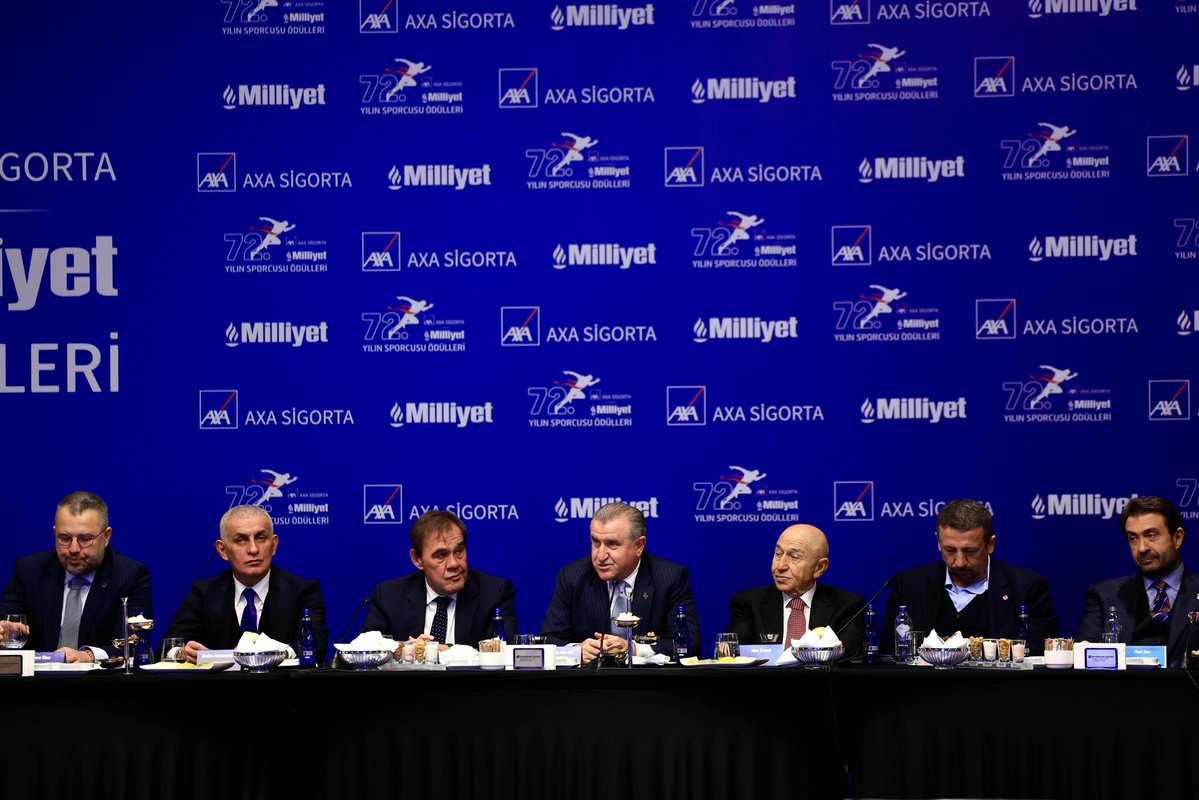 72. AXA Sigorta Milliyet Yılın Sporcusu Ödülleri Büyük Jüri Toplantısı’na katıldık.

Sporcularımızın başarılarının karşılık bulduğu, geleneksel hale gelen bu değerli organizasyonun Türk sporuna ilham vermeye devam edeceğine inanıyor, emeği geçenlere teşekkür ediyorum.