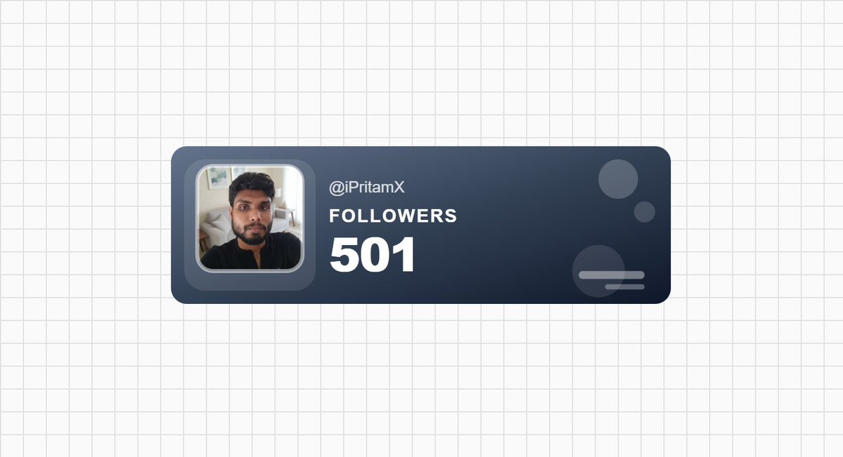 Just hit 500 followers! 🥳

12 days ago, I was at 