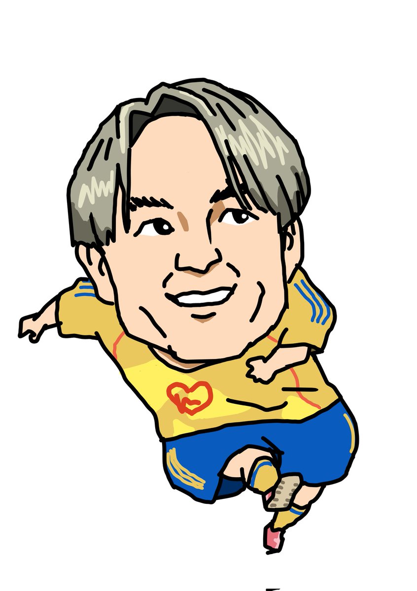 岩渕弘人選手。
前を向けば、パス、ドリブル、シュートと、何でも出来るハイレベルな攻撃的MF。
動き出しの良さも光る、仙台の注目選手。
#ベガルタ
#岩渕弘人
#応援イラスト