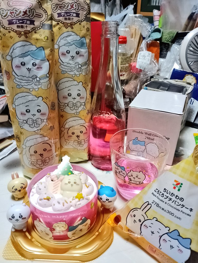 メリークリスマス🎄🎉😆🎶 今年もシャンメリーで乾杯🍻