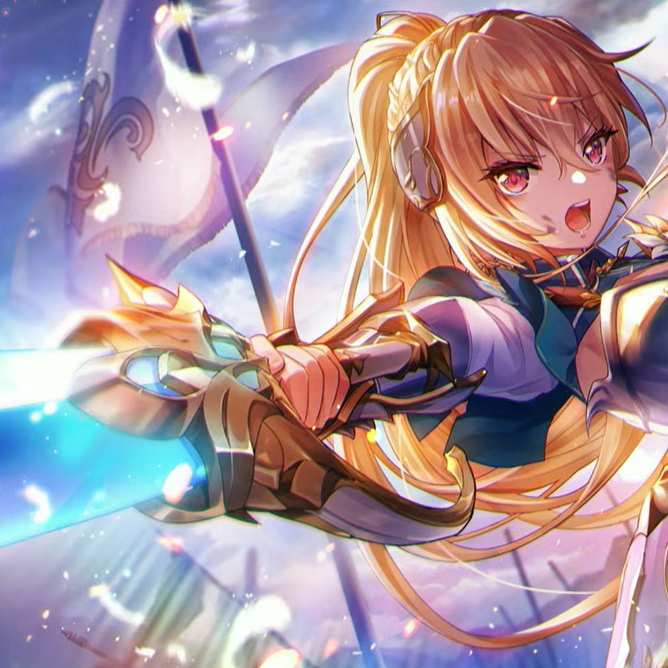 旗からみてもジャンヌっすね.