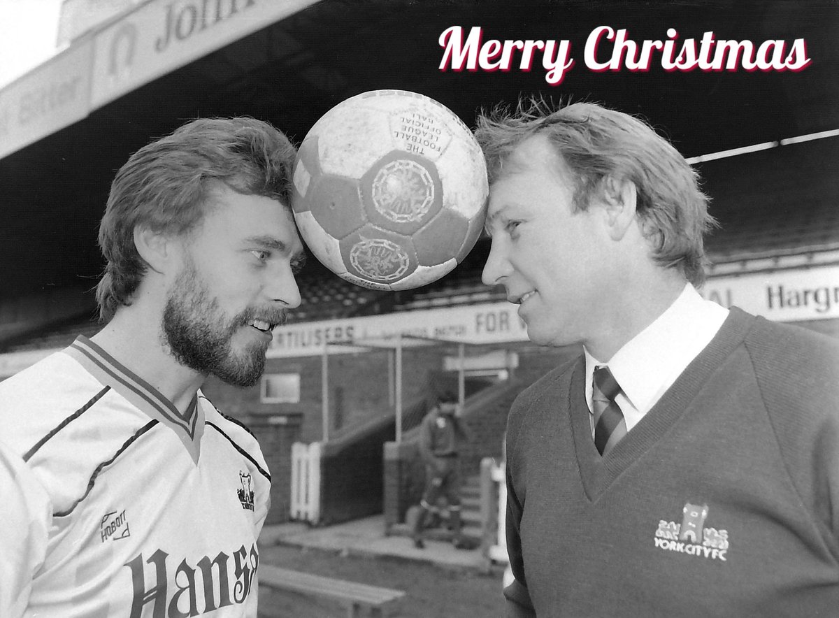 Seasons Greetings. Look after those around you. Ultimately all we have is each other. 

Take the roof off tomorrow. Bring the noise, your scarves &amp; keep the faith. We Are York. #ycfc