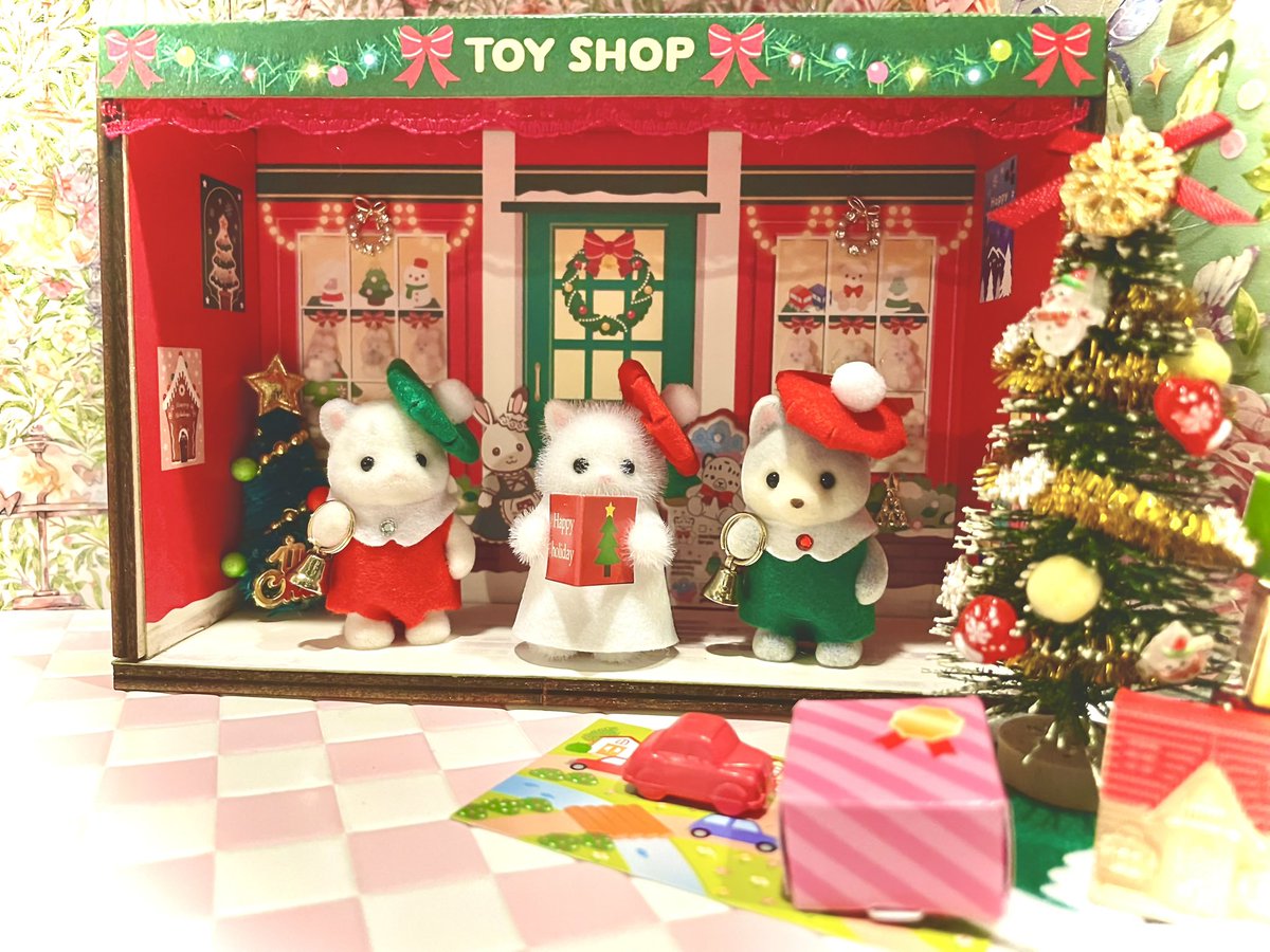 シルバニアファミリー ⭐️森のメリークリスマス⭐️ メリークリスマス🎄🎁🎅 #クリスマス #シルバニアファミリー
