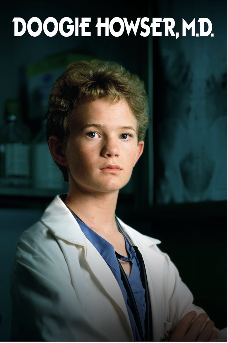AmandaShapter's tweet photo. Watching Doggie Howser M.D with a young cute @ActuallyNPH wondering if @ActuallyNPH would let me take him home he's so cute 😂 https://t.co/Fuero6YwlM