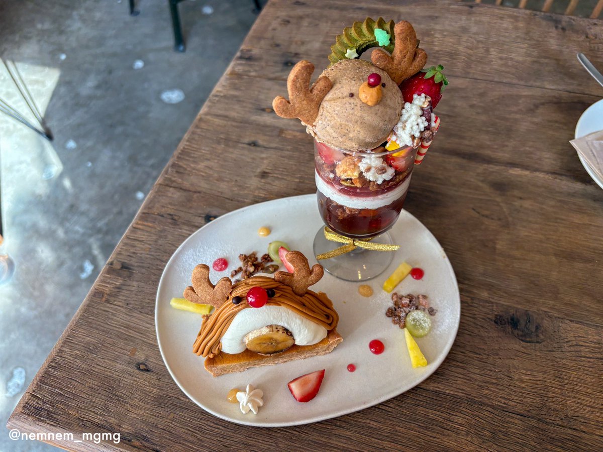 トナカイ☆タルト 東京・世田谷にあるトナカイのタルトとパフェがとてもかわいいカフェ🎅🏻🎄