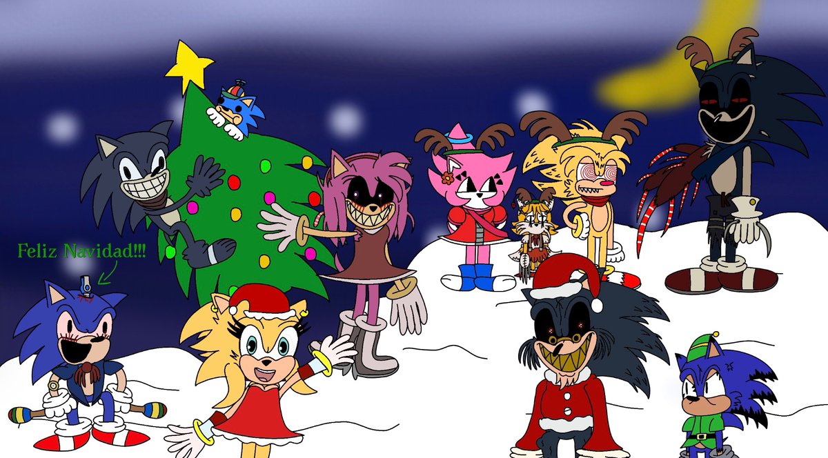 SuperSonicDash6's tweet photo. MERRY CHRISTMAS!!!!!
I’m actually not late this time :D
But fr I hope every has a safe and fun Christmas 🤩🎄
#ExeBananaAU #BrianGriffinPlush #PendriveAzul #theycalledmesonic #fleetwaysupersonic #KermitCakegod #Amyverse #Tripwire #kolossos #GreenPeppersOnPizza #Sunky #Malwareamy https://t.co/rtSfQ16zGg