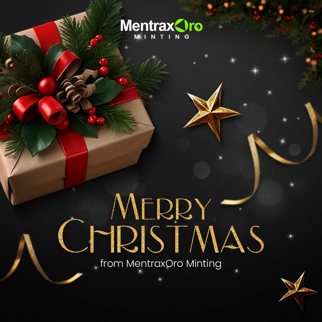 MentraxOro's tweet photo. Merry Christmas from MentraxOro Minting to you https://t.co/bm0iQTeiyO