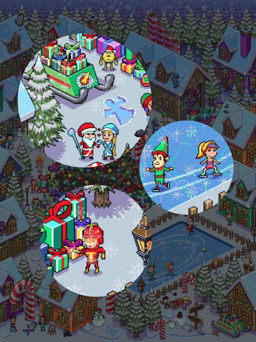 The Christmas Event Villages at Wplace feature incredible references to famous artists, singers, TV series, movies, and cartoons. 🎄🎅🏼 Part 1

Which one can you identify?

Artwork created by the amazing: <a href="/Mierdinsky/">Mɪᴇʀᴅɪɴsᴋʏ</a>