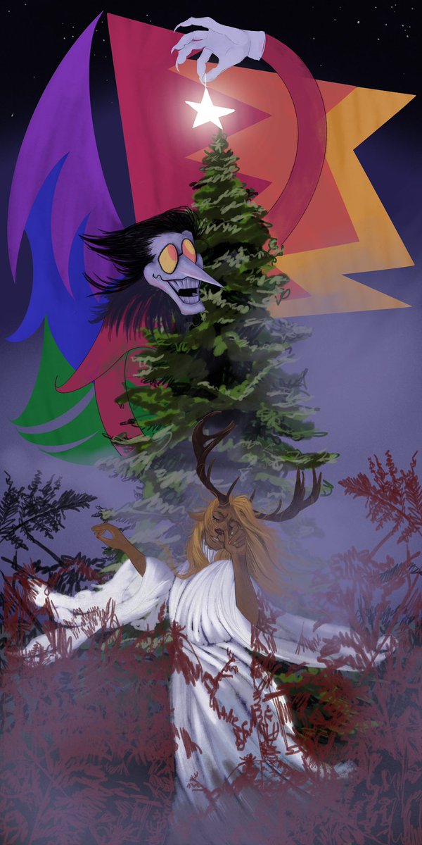 ponscrii's tweet photo. Happy Holidays everyone!!

#DELTARUNE #spamtonNEO #noelledeltarune https://t.co/sSqBIA12uG