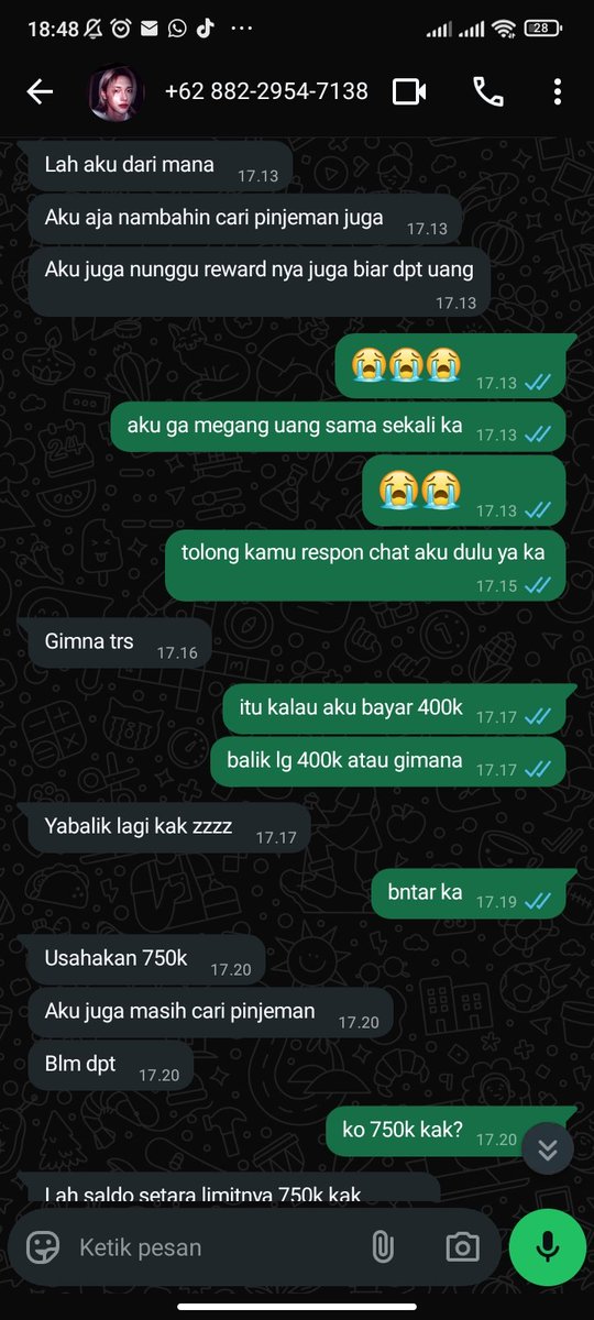 vaylazc's tweet image. Sorry kalau berantakan. Ini pertama kali buat thread soalnya.
Jadi temanku jadi korban job yang ujung2nya ngajuin spinjam/spaylater oleh akun @Siomeimei77 

#zonauang