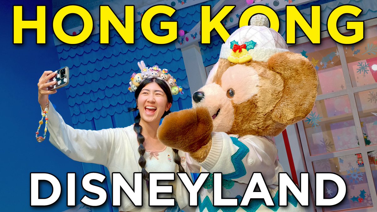 NEW VIDEO: It’s our last full day from our China HK adventure. Of course we’re spending it at Disney. Happy holidays &amp; Merry Christmas 🎄 ⭐️

youtu.be/8XsWYNUpHaA?si…