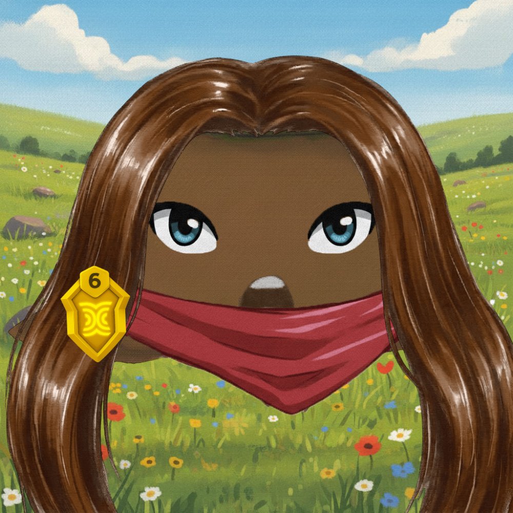 Just got my pretty girl pfp...... <a href="/SeismicSys/">Seismic</a> 
She looks gentle.... 
but there’s a quiet strength behind those eyes

Big appreciation for <a href="/RockySeismic/">Rocky’s head</a> for this pfp generator...