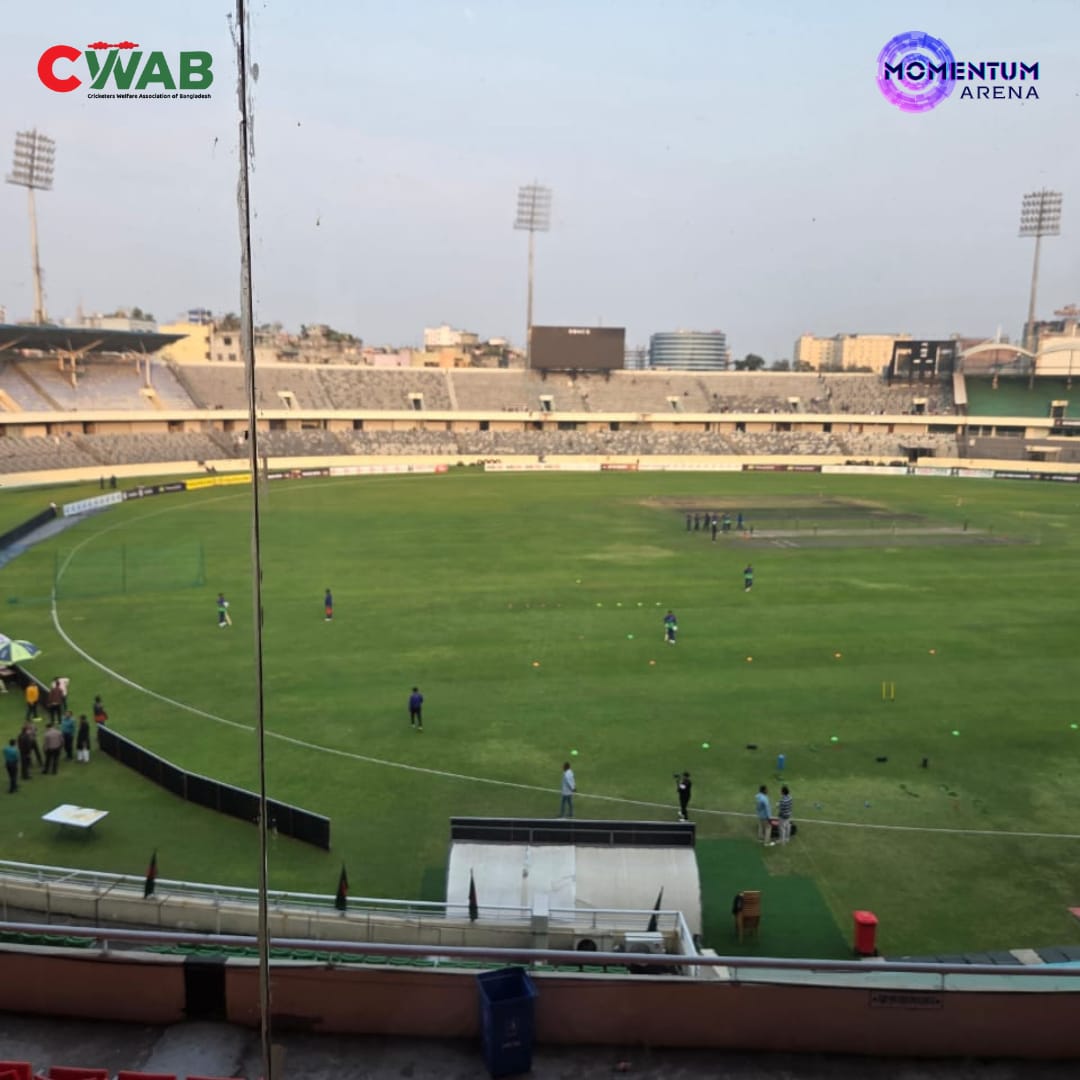 MomentumArena's tweet image. Momentum Arena is honored to be the Strategic Partner of this memorable occasion, standing alongside CWAB in celebrating Bijoy Dibosh through sport.
#BijoyDiboshMatch #VictoryDay #BangladeshAllStars #CWAB #MomentumArena #StrategicPartner #SpiritOfCricket #CricketCelebration