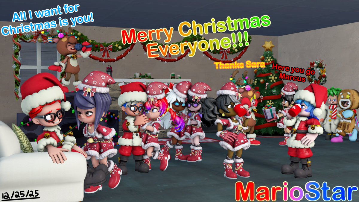 StarGamer54kid's tweet image. #Ninjala #ニンジャラ #NinjalaArt #NinjalaHoliday #MerryChristmas #Christmas2025 #HappyHolidays
Spending time with friends including StarTeam, @markfox727, @RachelTheInklin, @WanderDragon99, @FrancescoF48041, @jonthefinn08, and @Alexramos147081

Merry Christmas Everyone 🎄🎁❤️