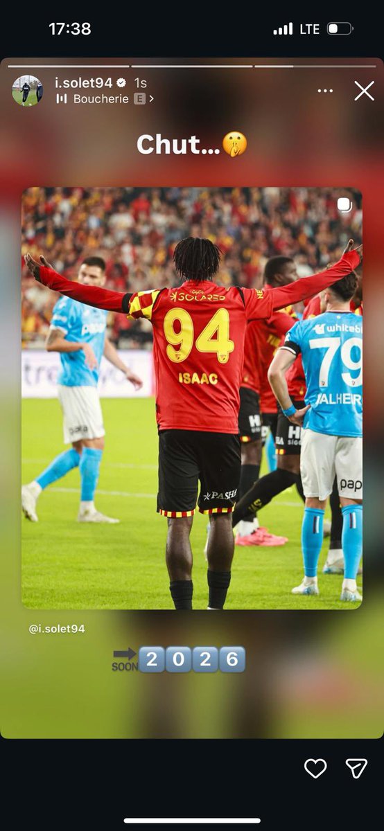 Allahım ne olur olsun. Yarım kalan bi hikayemiz vardı o hikaye bu sezon tamamlansın. <a href="/Goztepe/">Göztepe Spor Kulübü</a> 
Şu paylaşımından sonra bize gelmezse yüreğimiz yanar. 
Isaac Solet yeniden Göztepe'mizin formasını giysin.