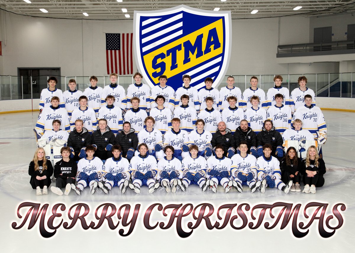 🎄🏒 Merry Christmas from the rink! Knights Hockey family sends warm, snowy cheers for a joyful, goal-filled holiday!
