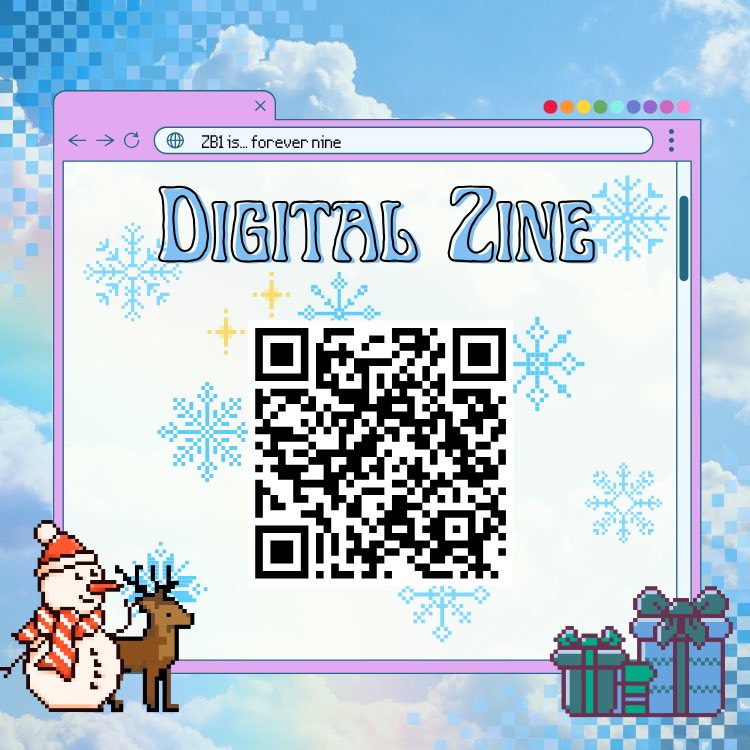 Happy Holidays, Zerose! We thought long and hard about a special gift to give you all… and decided we would share access to the Rainbow Paradise digital zine for everyone 🩵

The zine is made with so much love from 80 fan contributors, so we hope you find a lot of joy in it 🫶