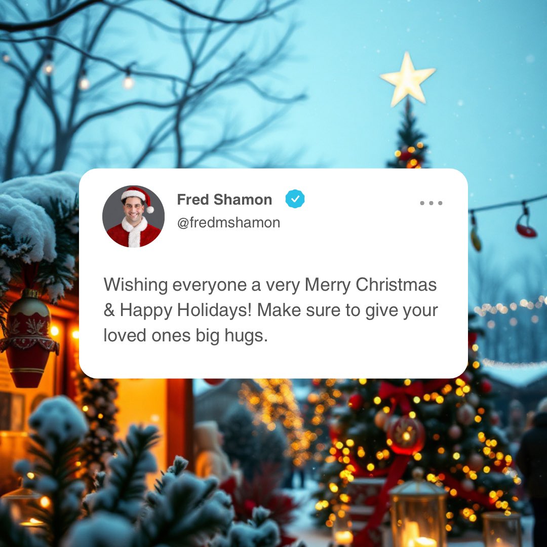 Fred Shamon tweet media