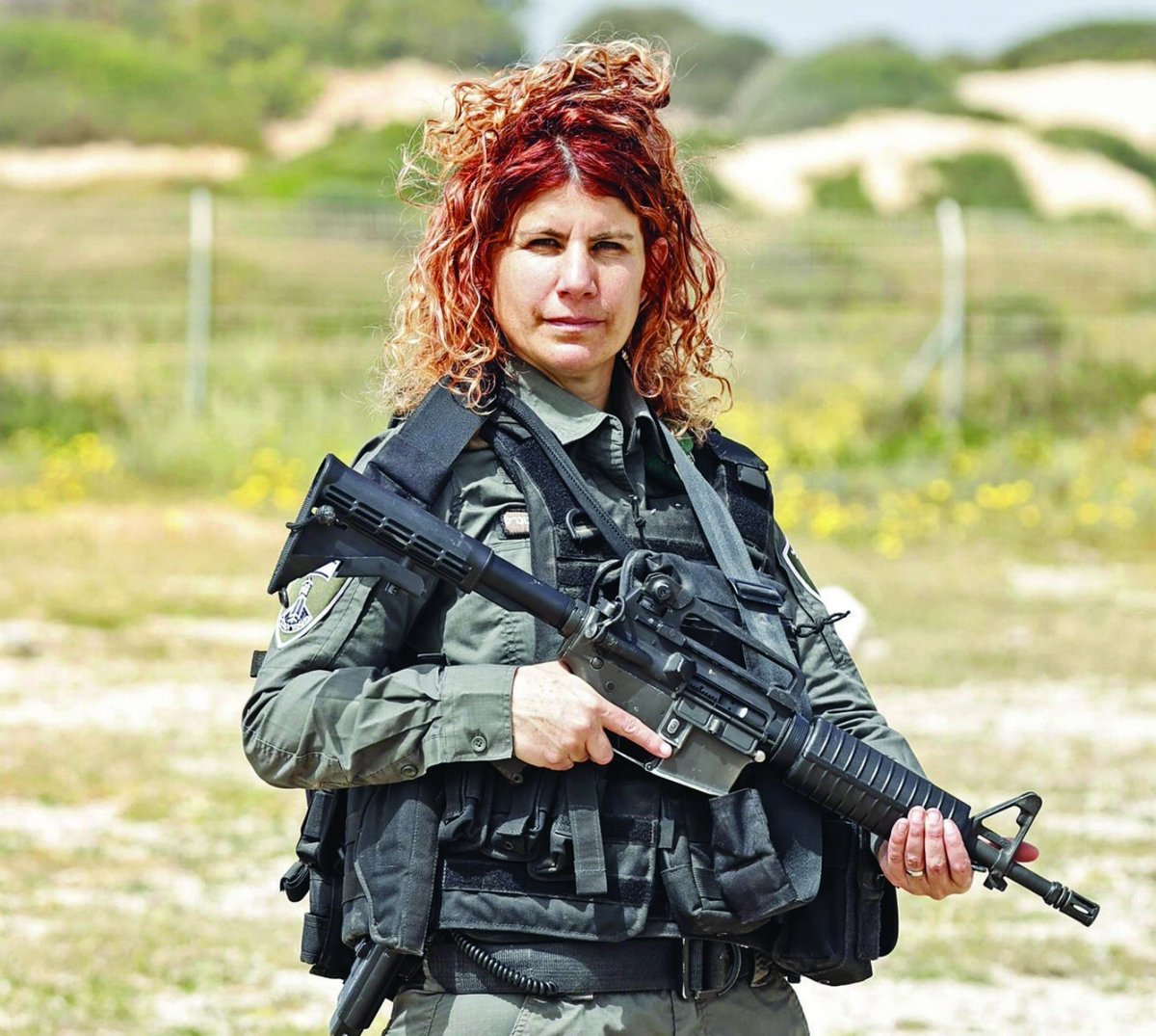 NoaMagid's tweet image. On October 7, Superintendent Shifra Buchris - commander of the Israel Border Police Southern Patrol Unit and a mother of ten - rushed into the music festival under heavy fire and bravely rescued dozens of wounded, saving their lives.