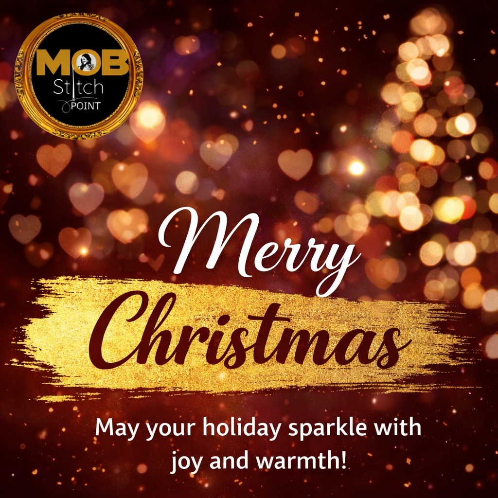 mobstitchpoint1's tweet photo. From all of us at MOB to you #MerryChristmas #Christmas #mobstitchpoint https://t.co/bWeblHyRR7