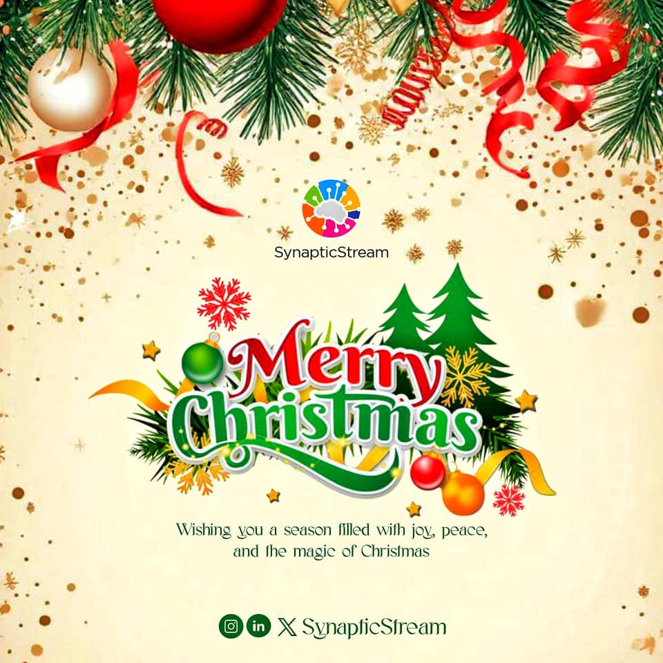 SynapticStream's tweet photo. This season, don’t forget your brain health. Amid the celebrations, give your brain rest; sleep well, eat mindfully, breathe deeply, and unplug when you can.

Brain care is a daily practice, even in seasons of joy.

Merry Christmas from Synaptic Stream.

#MerryChristmas https://t.co/mMq4y5r3yM