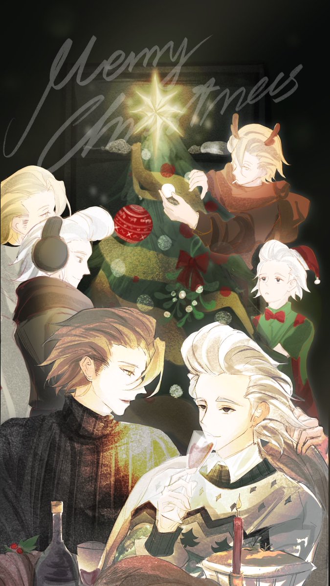 Hello, Merry Christmas🎄🎁🎉 <a href="/Poppukon_kon/">Poppukon</a> Im honored to be your secret santa🫶 

All the prompts are great, i tried to capture all of them but for some reason this is what i can show. 

I hope you enjoy it.

#stanxenoevents #SXsecretsanta