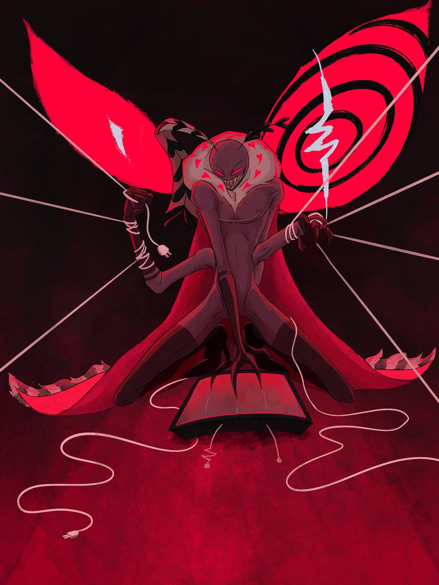 Amygin1202's tweet image. control, who?

#HazbinhotelValentino  #HazbinHotelVox #voxval