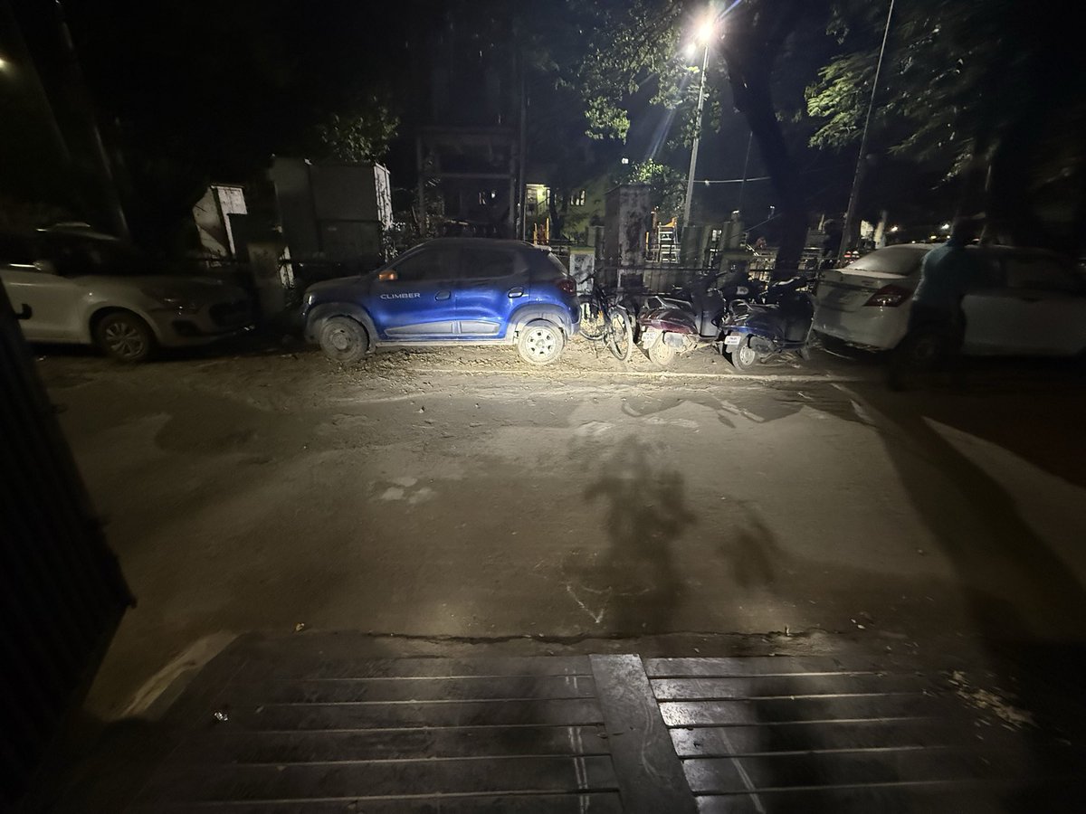 ghost_tarun's tweet photo. @ChennaiTraffic @chennaicorp Vehicle parked opposite my parking space, abandoned for 20+ days and obstructing with parking my car. Please help and take necessary action... 
The random people parking their cars if there is any empty spot constantly near my home is a big nuisance! https://t.co/kLJGnD7Nyh