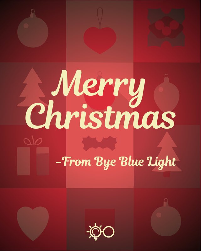 Bye Blue Light tweet media