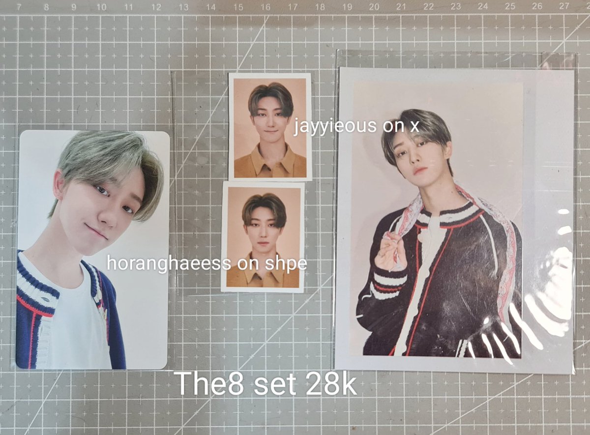 jayyieous's tweet photo. #WTS  WTS // WANT TO SELL‼️[help rt]

The8 Photocard

📍 ready ina (tgr)
💰 oren, inc feepack
❌ hit n run! serious buyer only

tags the8 xu minghao eisa seventeen photocard mini album henggarae dul attaca season's greeting caratland fanmeeting dicon https://t.co/bTOTHBYTv7