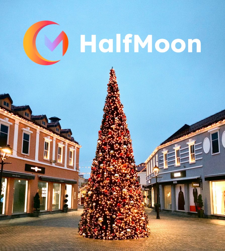 HalfMoon_Dex's tweet photo. Merry #Christmas to the HalfMoon fam 

Thanks for growing, learning, and building with us. https://t.co/LLJbqnSedj