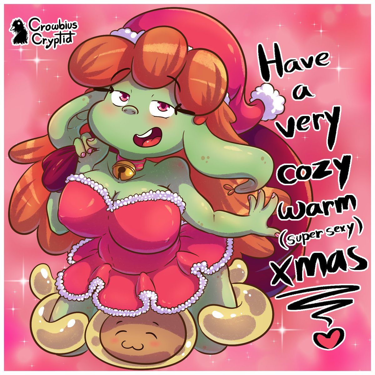 crowbius's tweet photo. Happy Holidays!
#Xmas2025 #Xmas #goblin #goblingirl
https://t.co/vyYPnM1115 https://t.co/hn5FCpyGkv