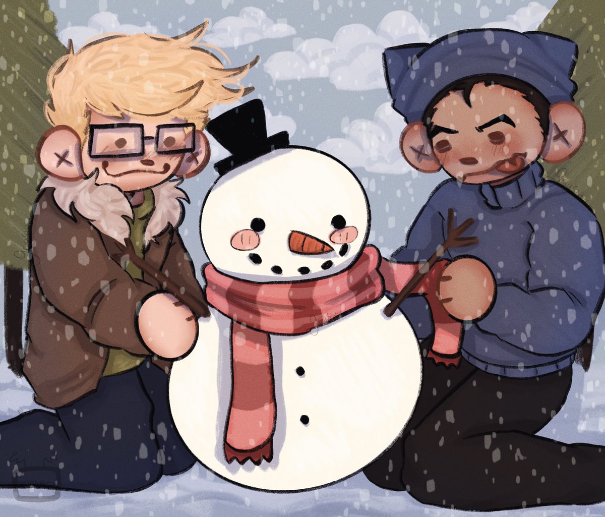 graystatiic_'s tweet photo. MERRY CHRISTMAS

[ #UntilDawn #untildawnfanart #climbingclass #joshwashington #chrishartley  #untildawnjosh #untildawnchris ] https://t.co/Fo0pBdQGP8