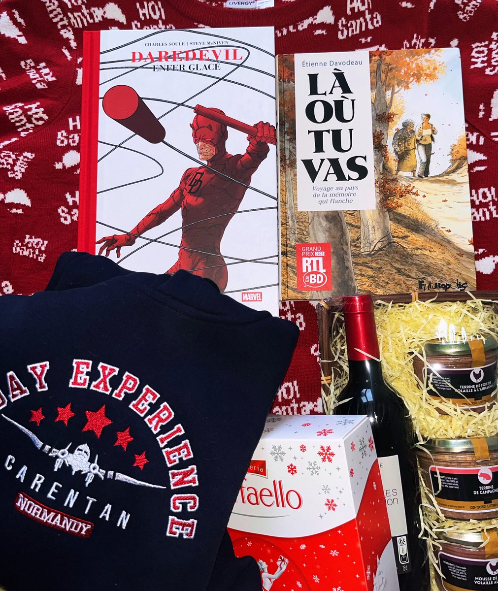fisto_sr's tweet photo. ✨🎄🎅🏼🎁📚👕🍷🫙🍫💝
Bonnes lectures, bonne bouffe, bon vin & bonne tenue pour ce cru 2025 !
Merci à ma famille, merci aux organismes ayant organiser les concours où j’ai rafler quelques présents supplémentaires ! 😉
Joyeux Noël à vous et vos proches !
#Noel #Christmas https://t.co/TzQargX5ob