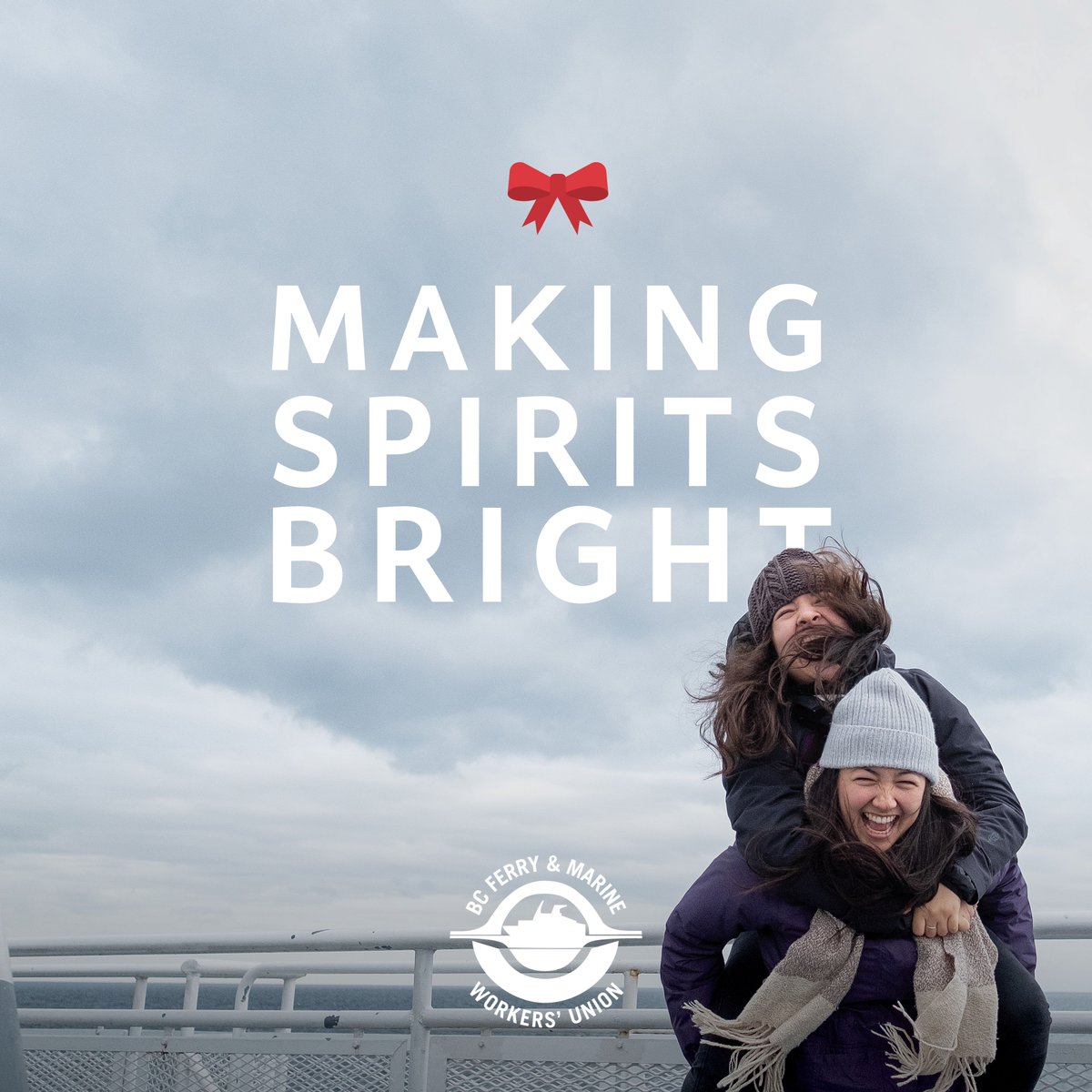 BCFMWU's tweet photo. From all of us to all of you, thank you for the work you do connecting families this holiday season. ❤️ https://t.co/9amF2xN7JK