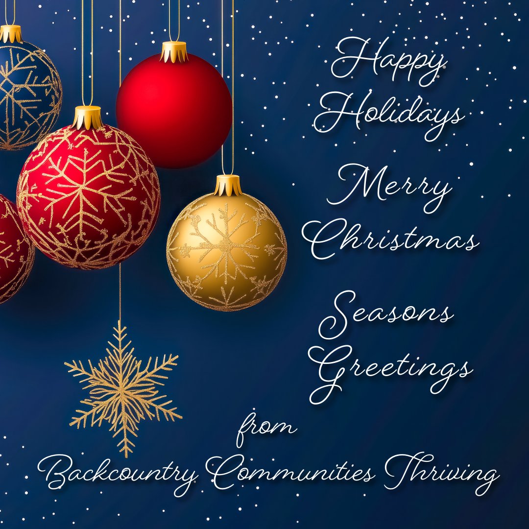 BCThriving's tweet photo. Wishing you holiday cheer! May your holiday season be filled with love, laughter, and togetherness. Here's to creating special memories with your loved ones! 🎄✨

#happyholidays #merrychristmas #seasonofjoy https://t.co/YnWu8voBCM