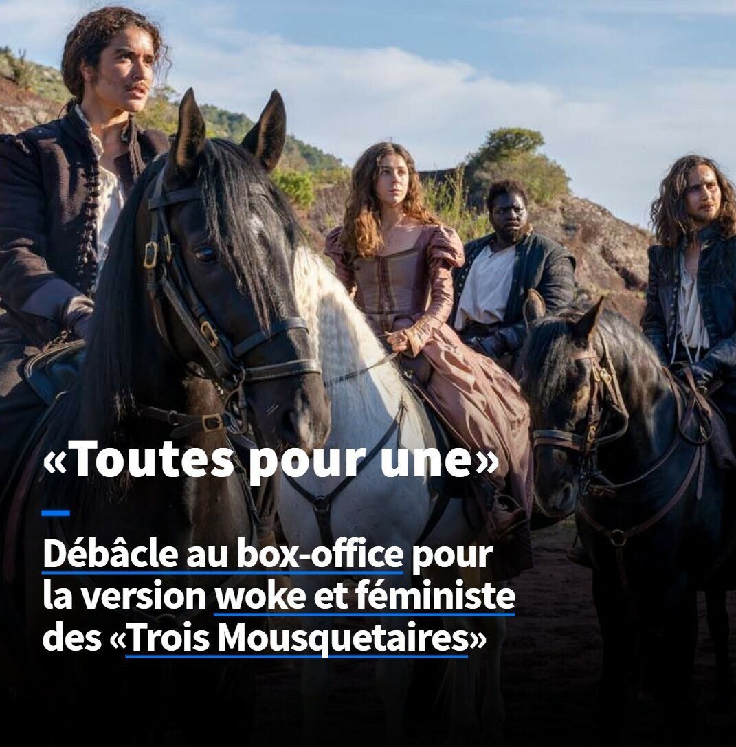 destinationcine's tweet image. 1 jour 1 bide !
Jusqu’au 31 décembre, @destinationcine vous rappelle les 10 + gros flops du cinéma français 2025

1️⃣ #ToutesPourUne avec Sabrina Ouazani, Oulaya Amamra et Deborah Lukumuena (22/01)
14 059 entrées !
Budget : 10M€ dont 2,6M€ de France TV
et 750 000€ du CNC
1/10
