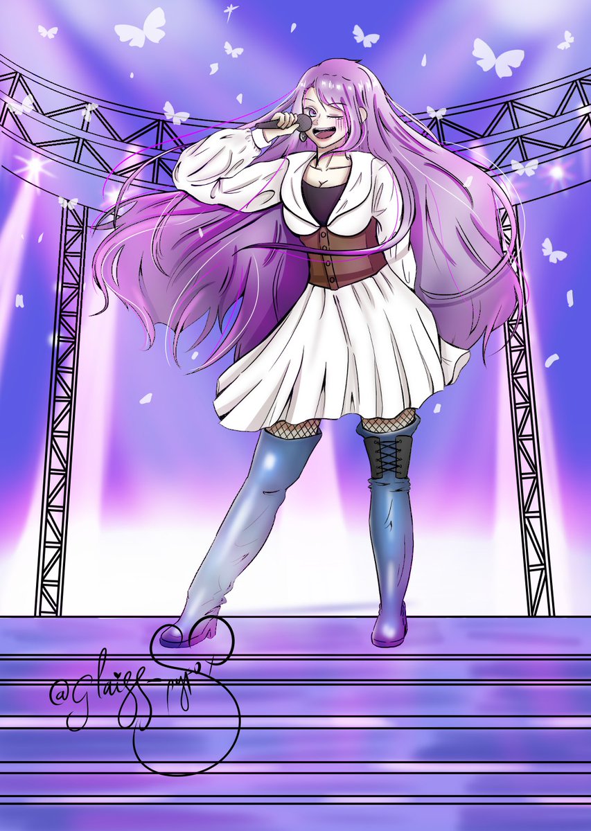 Finishing my OC Melody in my recent artstyle!!

Will study more lighting, and backgrounds for my next projects!

#digitalart #digitalartwork #artsmoot #drawingart #ArtistOnTwitter