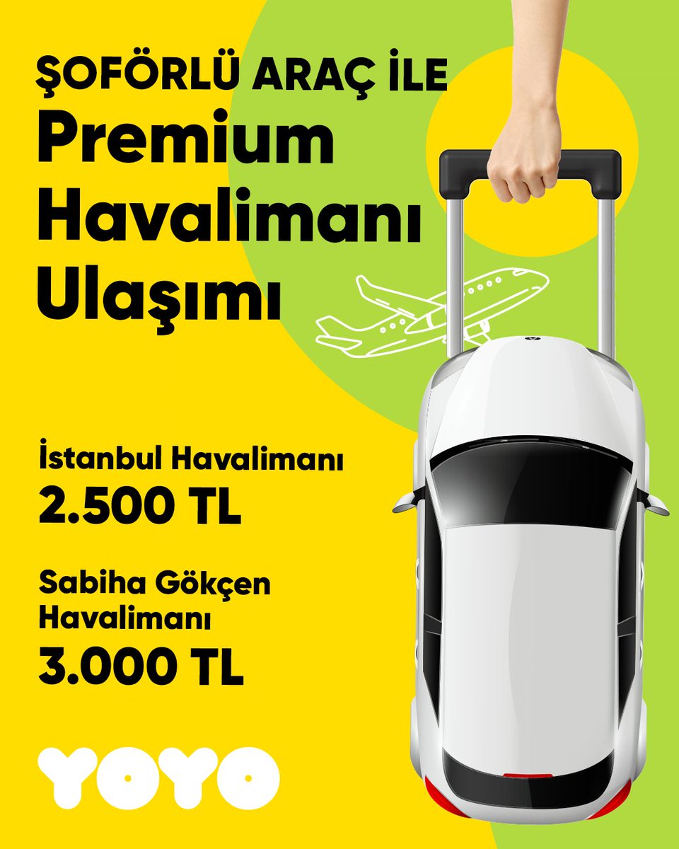 Şoförlü premium ulaşım hizmeti Servis Plan’da!
İstanbul’daki her iki havalimanına, YOYO’nun elektrikli SUV araçları ve profesyonel şoförleriyle güvenli, konforlu bir yolculuk sunuyoruz.
Park yeri arama derdi yok, stres yok.
Sadece arkanıza yaslanın ve yolculuğun tadını çıkarın.