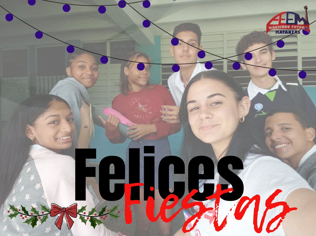 🎄✨ En esta temporada de luces y esperanza, la FEEM quiere enviar un cálido abrazo a cada uno de ustedes. Agradecemos su apoyo y compromiso con nuestra misión. 🙏 Juntos, continuaremos construyendo un futuro brillante.  🎊🥳
#UnaFEEMqueAmaYFunda
#100AñosConFidel