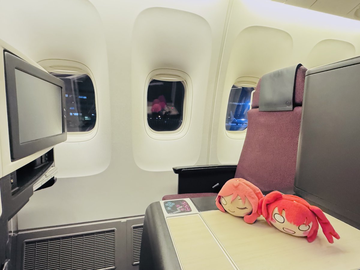 Maki0419Ruby's tweet photo. JAL SKY SUITE Ⅱ
快適であっという間のフライトでした✈️
JALの機内飲み物カップのデザインが期間限定で特別仕様になっているみたいで、いろんなデザインあるから要チェック！ https://t.co/mJGkyraF0L
