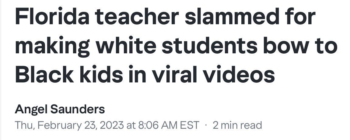 travelingflying's tweet image. Anti-White indoctrination in schools: Forcing innocent White children to bow and serve as part of a ‘celebration’ of Black History Month. This is not education, it’s humiliation. There is no place in our schools for programs that shame one race to elevate another. 

Children…