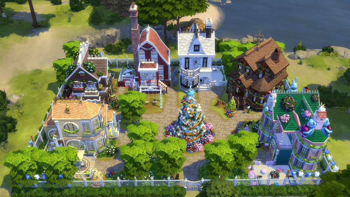 SimsBound's tweet image. This Build Healed My Innerchild 🥲💙🎄✨️ 
Merry Christmas &amp;amp; a Happy New Year Everyone!!  
#Sims #sims4 #videogame #TheSims #TheSims4 #TheSimsBuilding #ts4 #BuildChallenge #ShowUsYourBuilds