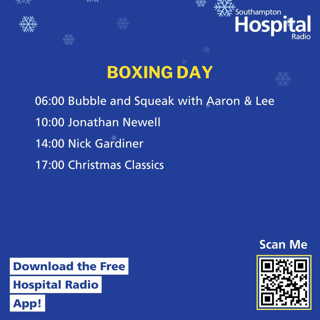Southampton Hospital Radio tweet media