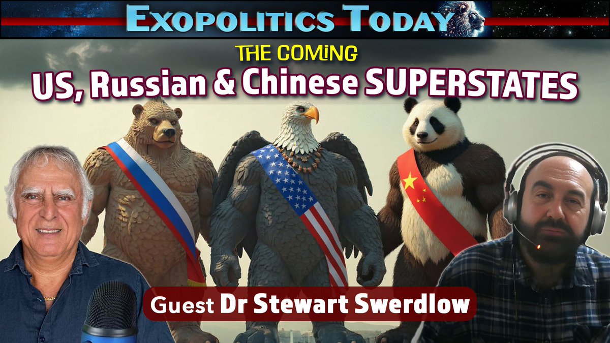 misteriosomundo's tweet image. Se acercan los superestados de EE.UU., Rusia y China – Stewart Swerdlow mundomisterioso.net/2025/12/se-ace… #exopolítica #exopolitics #michaelsalla