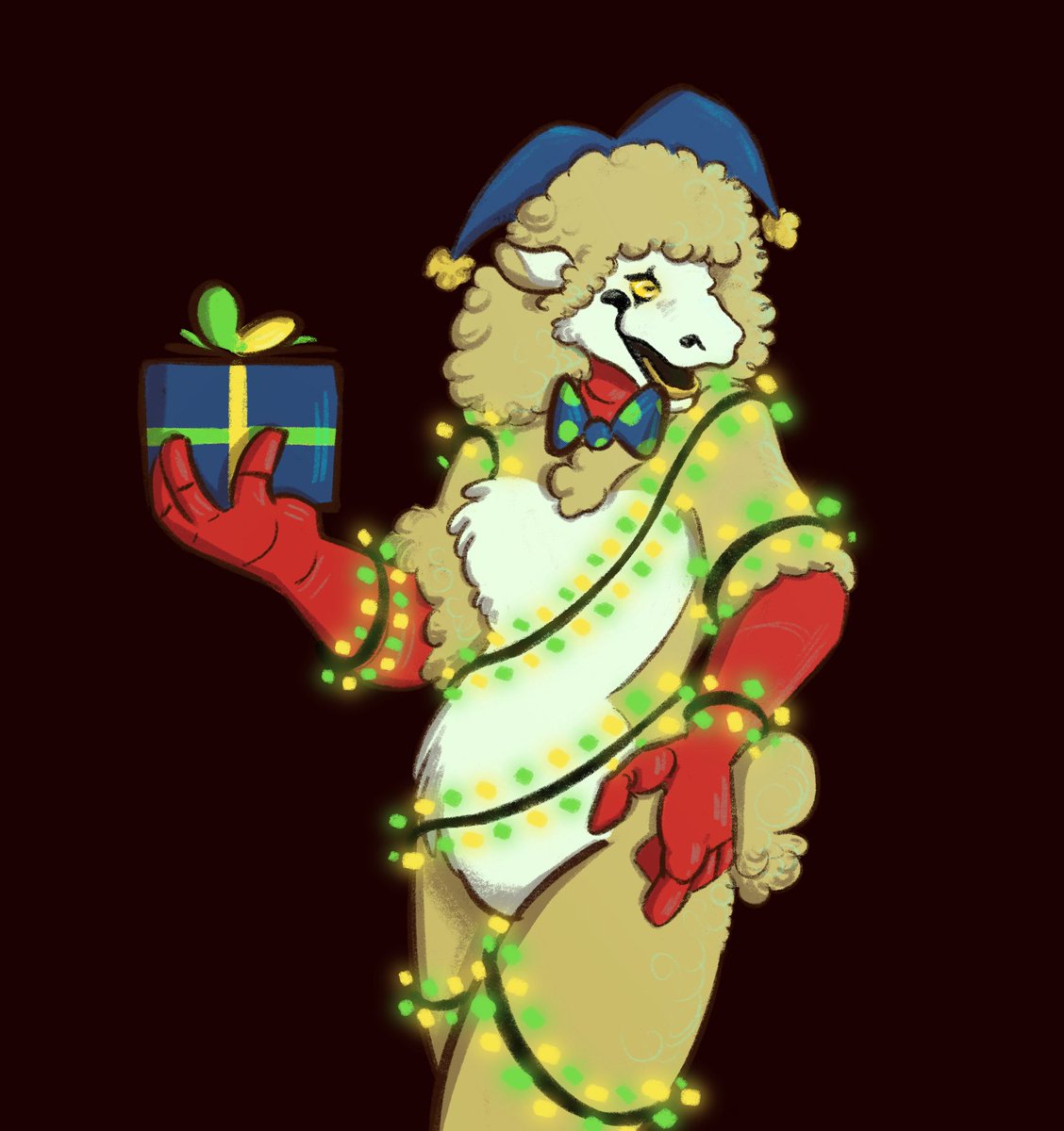TheArtingOne's tweet photo. MERRY CHRISTMAS EVERYBODY!!
I drew Jolly for Christmas. I hope you all enjoy Jolly.
#TheWaltenfiles #Jolly #boozoosghost https://t.co/5SjDxhQrQO
