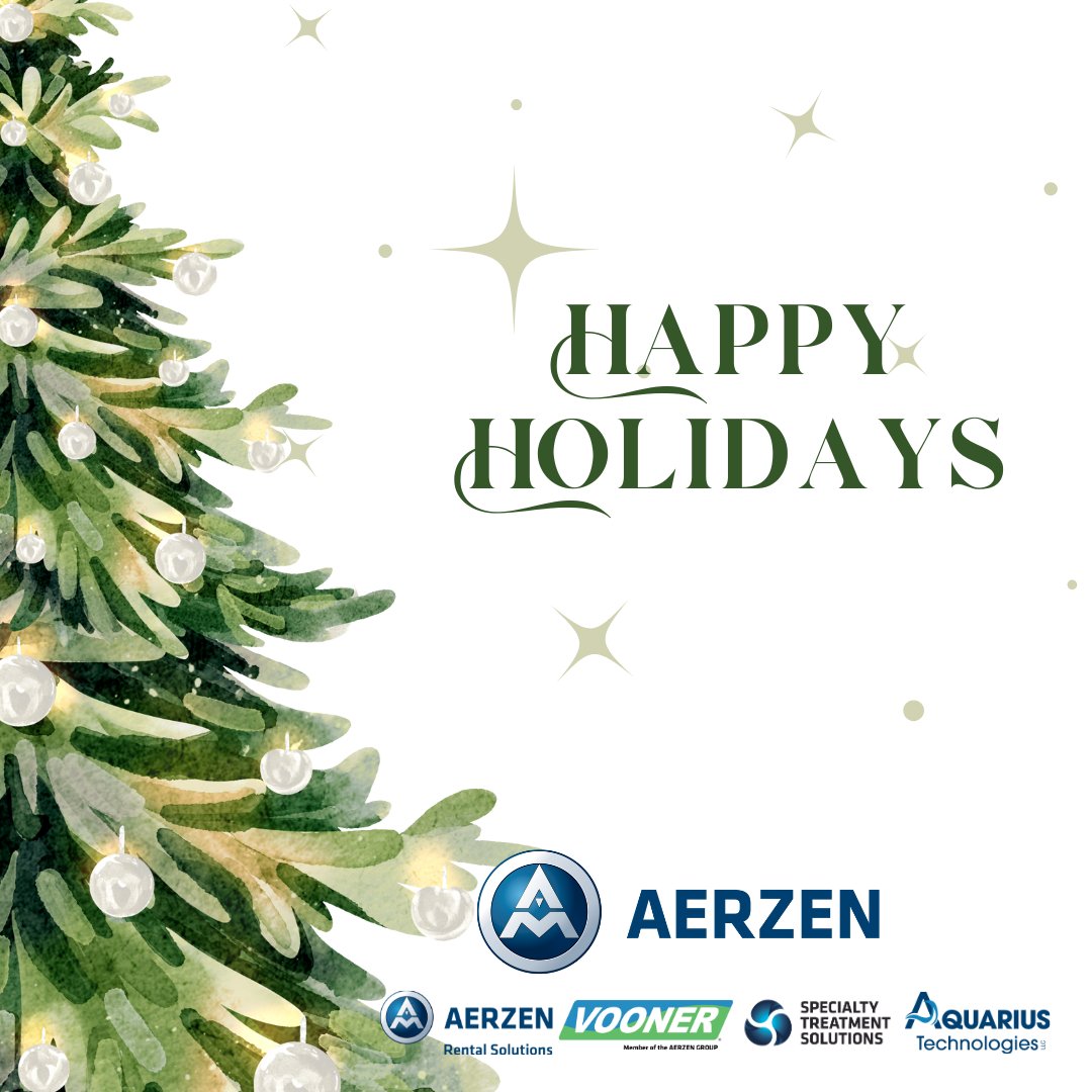Wishing you a season filled with warmth, joy, and moments that matter most. Happy Holidays to you and yours! ✨

#HappyHolidays #TisTheSeason #JoyfulMoments #Celebrate #Aerzen