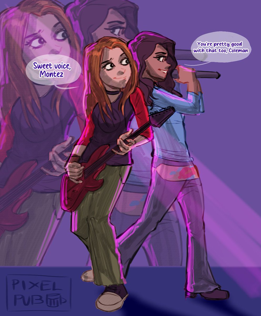 Crossover yuri beam go!✨(Gabriella Montez - HSM x Anna Coleman - Freaky Friday)