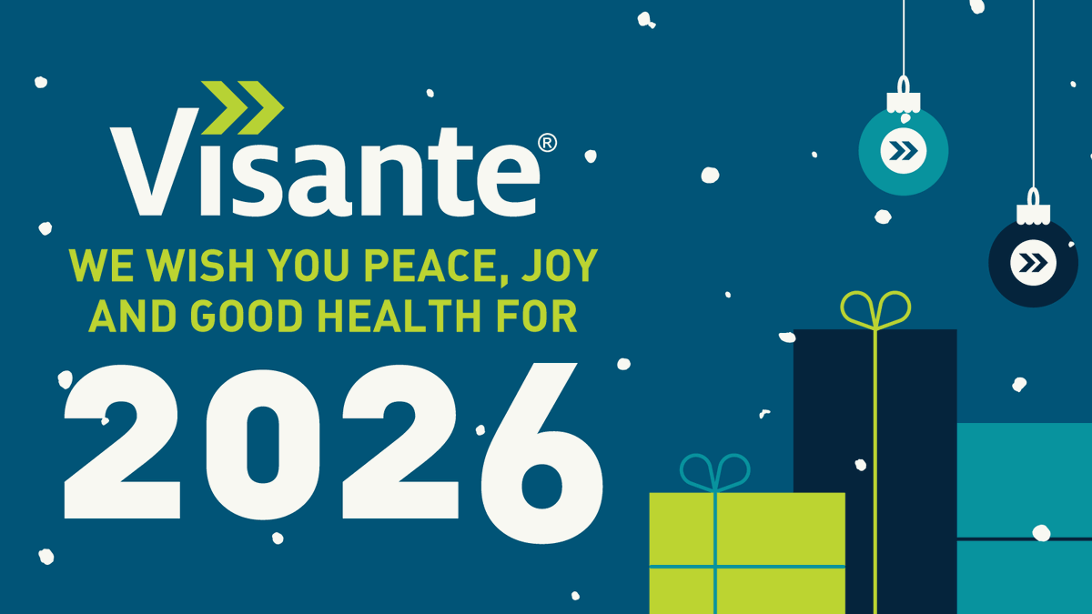🎄Happy Holidays from Visante! We’re grateful for our team, partners, and the progress we've made together in 2025. Wishing you peace, joy, and good health for the year ahead. ✨🎉 Here’s to an even better 2026! 🌟
